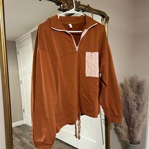 Wishlist Orange/pink zip up